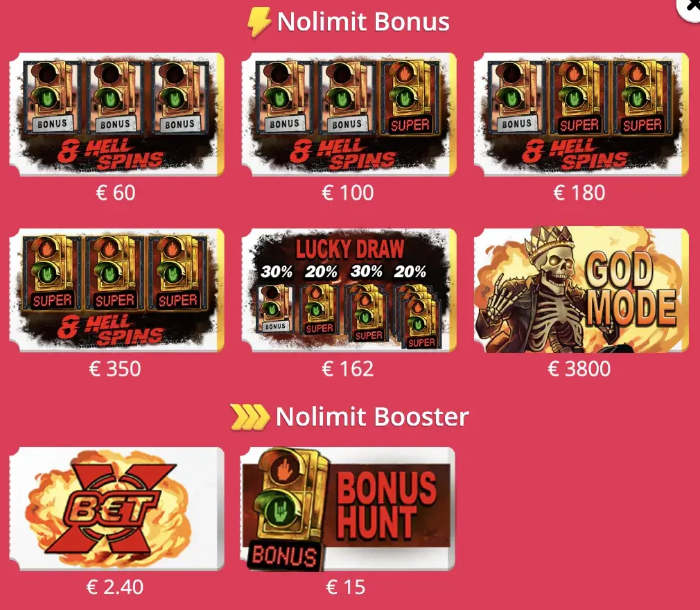 highway to hell slot bonuses